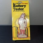 Vng W Fields Battery Tester 1974 Red Nose Factory Sealed A/aa/aaa /c. Fixed Price $7.00.