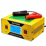 Auttginn 6/8/12/14/16/24V Battery Charger 0-10AMP Smart Yellow. Fixed Price $55.70.
