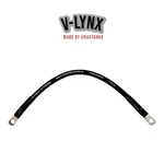 Golfcart 12" Black Vlynx Copper Battery Wire 4 Gauge Awg 100% Ofc 5/16" Hole. Fixed Price $7.89.