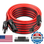 Kimbluth 10AWG Solar Panel Sae Adapter Cable 25FT Connector Battery. Fixed Price $62.45.