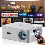 Oscal PV800 Smart Projector 1400ANSI 1080P 4KCOMPATIBLE Google Tv Auto Focus. Fixed Price $189.00.