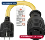 Nema 5-15P L14-30R Power Adapter Cord, Winxus Household 15AMP Generator Lo. Fixed Price $31.23.