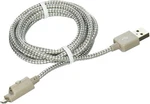 Xentris Charge/sync Micro Usb 6-FOOT Durable Stylish Braided Cable Beige. Fixed Price $8.09.