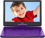 Iegeek 15.7" Dvd Player With Hd Swivel Screen Region Free Sync Tv,usb&sd IK-702. Fixed Price $80.99.