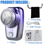 Electric Portable Shaver Beard Trimmer Razor 4D Twin Blade Reciprocating. Fixed Price $14.49.