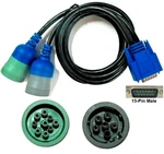 Nexiq Usb LINK1 402048 Adapter Atari 6 And 9 Pin Y Deutsch Cable - Meter. Fixed Price $125.10.