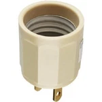 25-LEVITON 600W 125V Ivory Electrical Outlet Light Socket Adapter 006-00061I. Fixed Price $62.89.