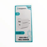 D6-U Chargeworx & Usb-c Rapid Wall Charger White 17W. Fixed Price $7.00.
