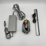 Nintendo Wii Oem Cord Bundle Power Supply Av Cable Sensor Bar Genuine Tested. Fixed Price $27.99.