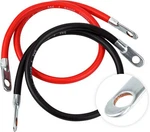 Cartman 4AWG 24-INCH Battery Inverter Cables Set, 4GAUGE X 24". Fixed Price $12.95.