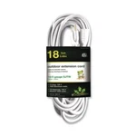 Green Power GGPGG13718WH Ft. 16 Awg Outdoor Extension Cord White - 13A. Fixed Price $36.32.
