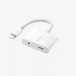 Belkin 3.5 Mm Audio & Charge Adapter Iphone 14 Or Older Splitter 2-IN-1 Aux. Fixed Price $24.95.