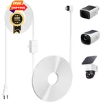 Uogw Power Adapter Compatible With Eufy Solocam 30FT, White. Fixed Price $33.98.