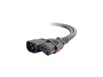 C2G 3FT Locking C14 To C13 10A 250V Power Cord Black. Fixed Price $21.99.
