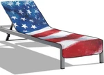 American Flag Lounge Chair Towel Pool Covers Soft Chaise. Fixed Price $49.38.