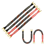 Ucinnovate 4 X Hifi Ofc Speaker Jumper Cable With Spade, 21CM Speak... Fast Ship. Fixed Price $30.99.