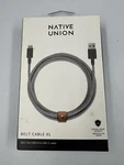 Native Union 10FT / 3M Belt Cable Xl Ultra Strength Usb-c To Usb-a Zebra Great. Fixed Price $9.00.