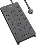 Trond Surge Protector Power Strip, 5FT Flat Plug Extension Cord With Multiple.... Fixed Price $47.75.