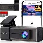 4K Wifi Front Camera For Cars, E-yeeger Mini Dashcams. Fixed Price $67.98.