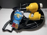 Camco Power Grip 25-FT Amp Rv Extension Cord 55542 Rated 125/250V. Fixed Price $150.00.