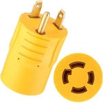 Kanayu Nema TT-30P L14-30R Generator Transfer Switch Adapter, Yellow. Fixed Price $36.63.