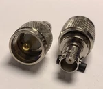 Uhf PL-259 To Bnc Female 1 Piece Radio Antenna Coax Adapter Usa. Fixed Price $8.49.