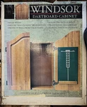 Vintage Dmi Windsor Dartboard Cabinet Model #cabbr. Fixed Price $100.00.