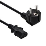 6FT European Power Cord Black H05VV-F0.75/3G S. Fixed Price $13.37.