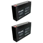 New 2PC 6V 7AH Sla Battery WB670 For UB670, PS670, D5734. Fixed Price $34.16.