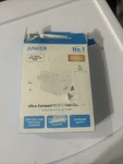 Anker 20W Ultra Small Charger - White. Fixed Price $9.99.