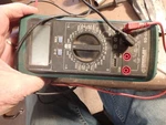 8F- As-is Untested Greenlee Digital Meter- 93-606 W/ 2 Probes. Fixed Price $24.62.