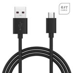 Black Sync Data Charger 5 Ft Long Cable Micro-usb Connector Cord Wire. Fixed Price $9.02.