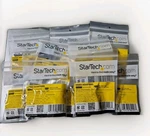 Lot Of 10 Startech Dvivgamfbk Cable Adapter Black Female. Fixed Price $20.00.