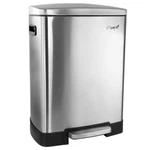 Elama 2 Compartment Large 10.6 Gallon Split Stainless Steel Step Trash Bin With. Fixed Price $65.54.