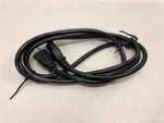 Unicab Csa Type Sjt LL34977 18AWGX3C FT2 Black Power Cable Cord (lot Of 2). Fixed Price $20.00.