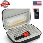 Battery Organizer Storage Case With Tester For Aaa Button Holder C.... Fixed Price $23.39.