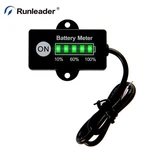 12/24V Battery Indicator Meter Lead-acid 5 Led Tester. Fixed Price $12.49.