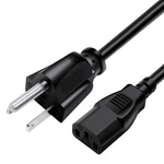 Ul Listed 5FT (1.5M) 18 Gauge Awg 41 Strands Oxygen Free Copper 3 Prong (nema.... Fixed Price $33.97.