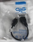 C2G Outlet 1FT Saver Power Extension Cord Part# 03137 New Sealed. Fixed Price $12.95.