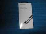Insignia 6-FOOT Coiled Audio Cable With Premium 3.5MM Connectors Black Nib. Fixed Price $10.00.