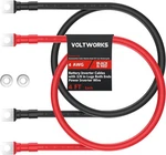 Voltworks Gauge Red + Black Pure Copper Battery Inverter 4FT,. Fixed Price $37.41.