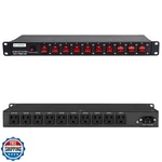 Ultrapoe 10-OUTLET 1U Horizontal Pdu Rack Mount Power Strip Surge Protector. Fixed Price $94.99.