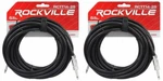 Rockville RCTT1425 25' Awg 1/4" Ts To Pro Speaker Cable 100% Copper. Fixed Price $39.95.