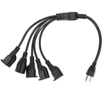 3 Prong 1 To 5 Outlet Power Splitter Cord, Indoor Outdoor Cable Strip Ou.... Fixed Price $22.26.