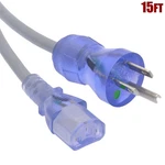15FT 18 Gauge 3-PRONG Nema 5-15P To IEC320 C13 Hospital Grade Power Cord Cable. Fixed Price $73.58.