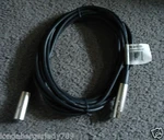 Microphone Cable Lo Z 18.5' Cords Musical Stage Studio Pa System. Fixed Price $8.99.