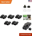 Power Your Devices: 10 C14 Male To Nema 5-15R Adapters For Home & Office. Fixed Price $60.00.