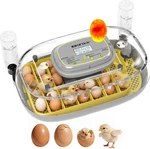 Incubator For Hatching EGGS-24 Capacity, Automatic Turner, Temperature &. Fixed Price $150.77.
