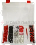 Powerwerx Megacase 301 Piece Assorted Powerpole W/ Insertion Removal Tool. Fixed Price $121.99.