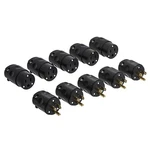 Oviitech Electrical Replacement Plug Connector Set, Extension Cord Ends Black. Fixed Price $33.84.